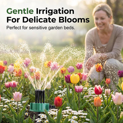 🏆Flash Sale⚡ 50K+ SOLD⏰360° Coverage Precision Garden Irrigation Sprinkler