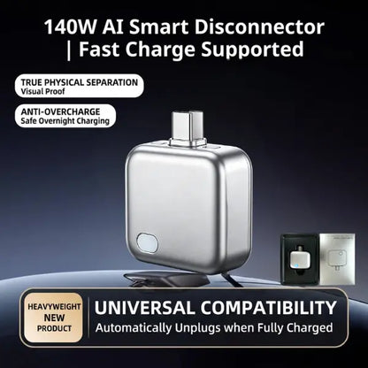 ✨ Warehouse Clearance🏆 10,000 Sold This month🎁🚀 140W Ultra-Fast Charger – AI Smart Auto Power Off ⚡