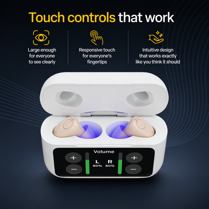 Pryxo™ Ear-Hook Smart AI Hearing Aid – Hear Clearly, Regain Your Confidence 💖