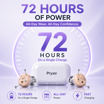 Pryxo™ Atom ONE OTC Hearing Aid — Up to 85% OFF + Hear Every Word Clearly Again 👂✨