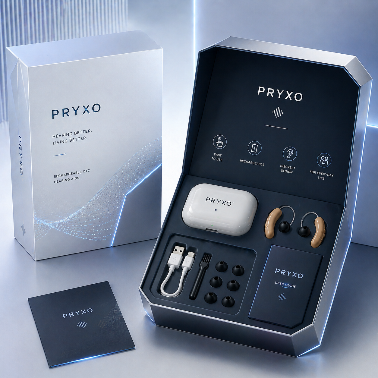Pryxo™ ION PRO 2 OTC Hearing Aids — Up to 85% OFF + Hear Every Word Clearly Again 👂✨