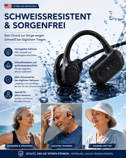 👂 Erwecke dein Gehör neu💖 Fortschrittliche Knochenleitungs-Smart-Hörkopfhörer Pryxo™ X7