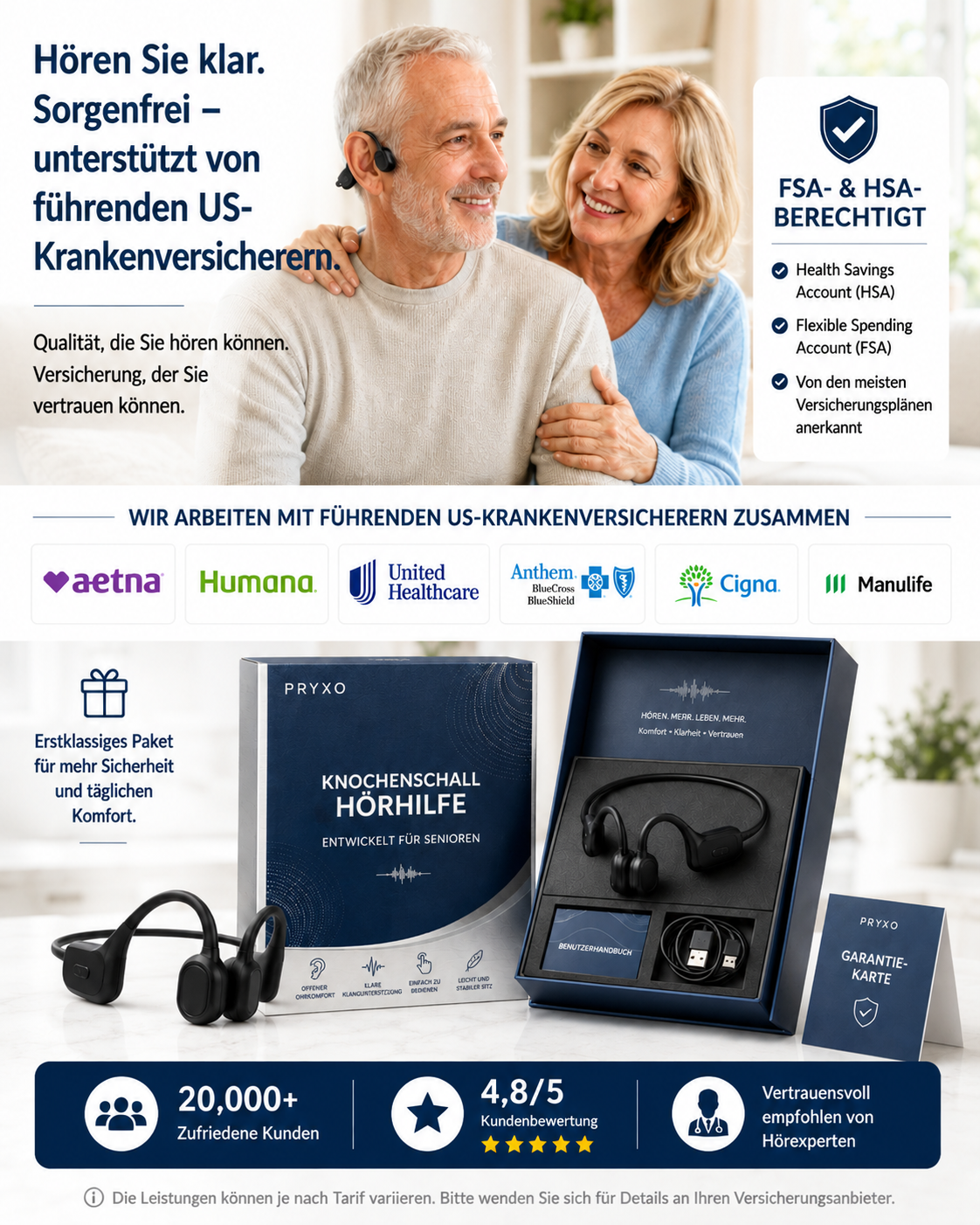 👂 Erwecke dein Gehör neu💖 Fortschrittliche Knochenleitungs-Smart-Hörkopfhörer Pryxo™ X7