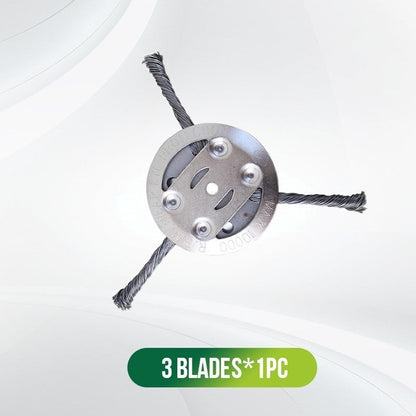🔥BUY 3 GET 2 FREE👨‍🌾6 inch Steel Wire Brush Cutter Trimmer Head