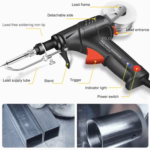 💗 Help Homeless Children 💗German Precision Internal Heating Industrial Laser Welding Tools