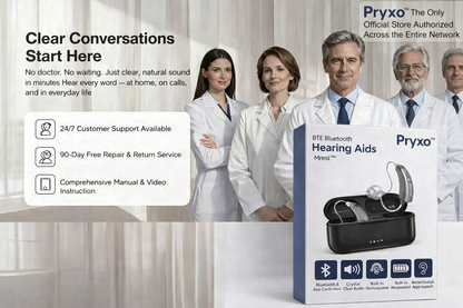 Pryxo™Smart Bluetooth Hearing Aids — Hear Clearly Before Price Goes Up