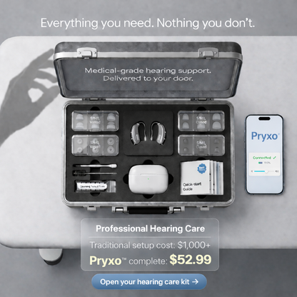 Pryxo™Smart Bluetooth Hearing Aids — Hear Clearly Before Price Goes Up
