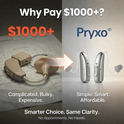 Pryxo™Smart Bluetooth Hearing Aids — Hear Clearly Before Price Goes Up